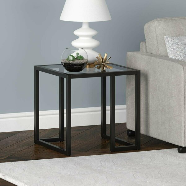 Henn & Hart Oscar Blackened Bronze Square Side Table ST1322